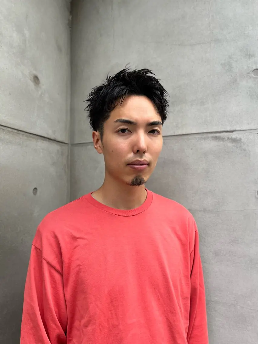 ショート メンズ ショートヘア カット UMM daichi メンズパーマのヘアスタイル