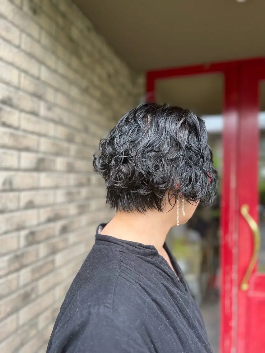 パーマ 小山 理紗のヘアスタイル
