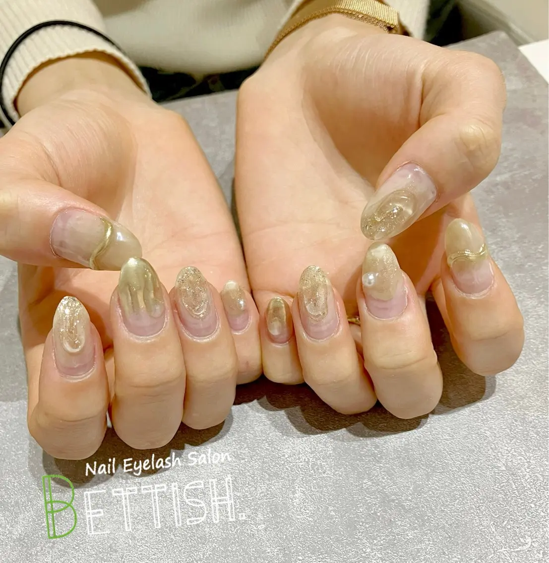 ネイル ニュアンスネイル BETTISH. KUMIKO☺︎︎のネイルデザイン