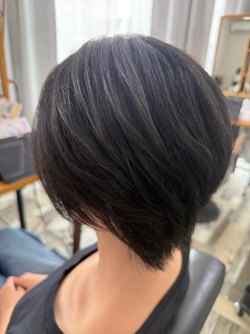 ショート カット トリートメント 中西 広人のヘアスタイル