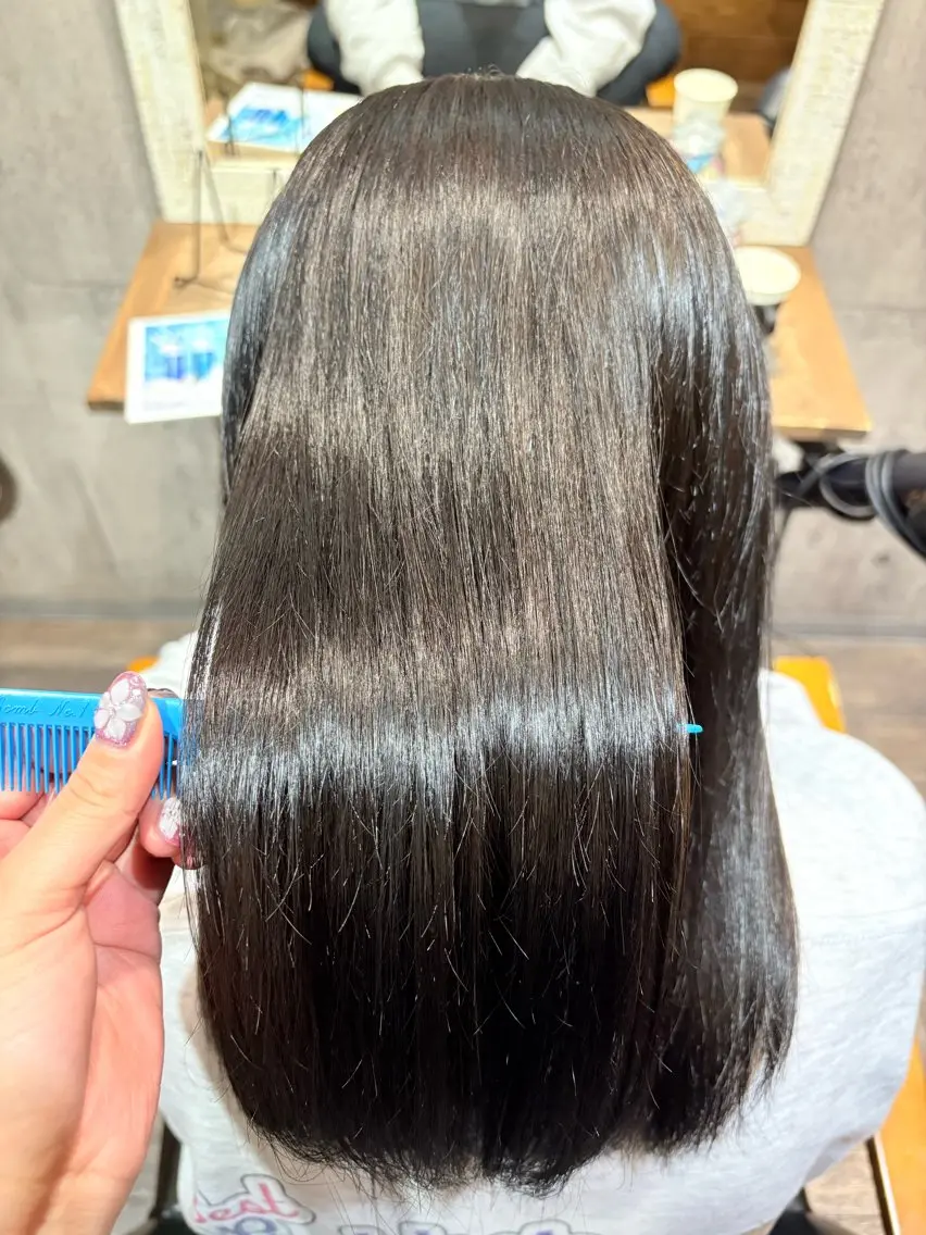 カラー ヘアカラー 💎yuina🦋 透明感カラーのヘアスタイル