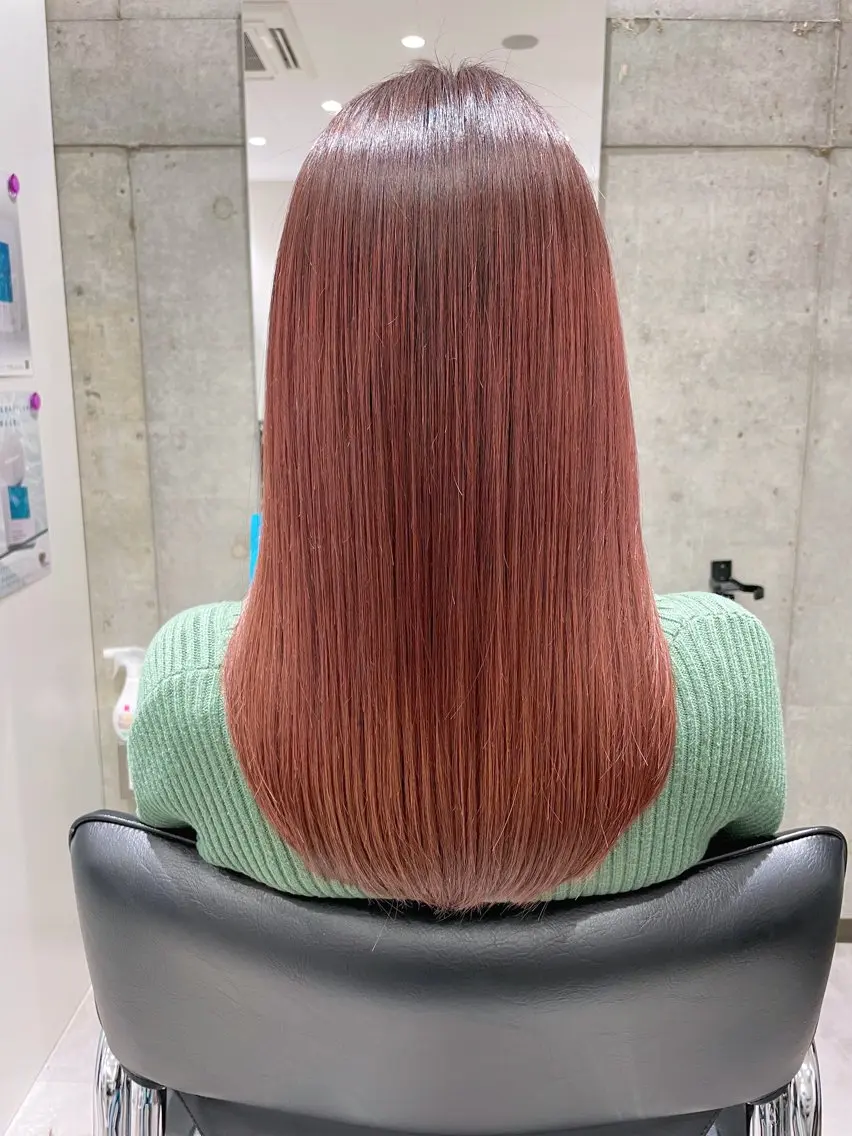 ミディアム エフィラージュ カット✂️髪質改善のヘアスタイル