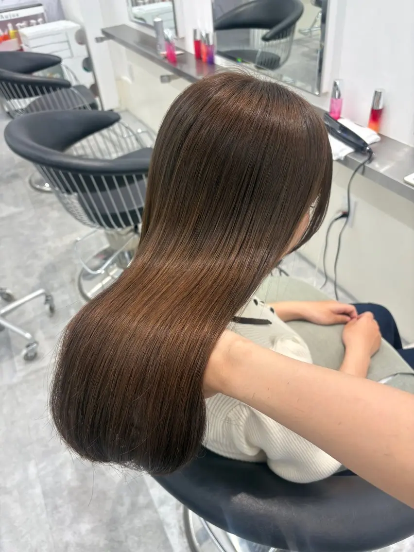 ミディアム カラー カット ヘアカラー Parve Mix/ 平 奈果🎀のヘアスタイル