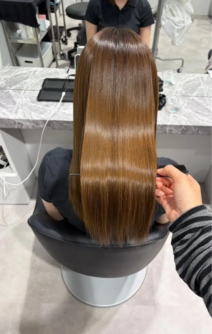 酸熱トリートメントの写真