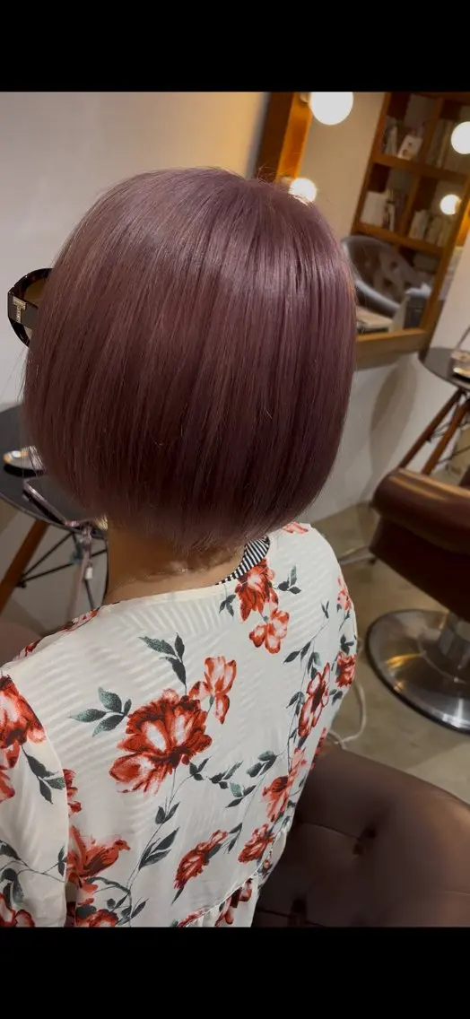 ショート カラー ヘアカラー 🌀メンズパーマ🌀 平川海夢のヘアスタイル
