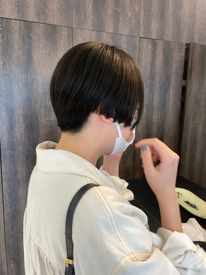 ショート ショートヘア 西野 優夏のヘアスタイル