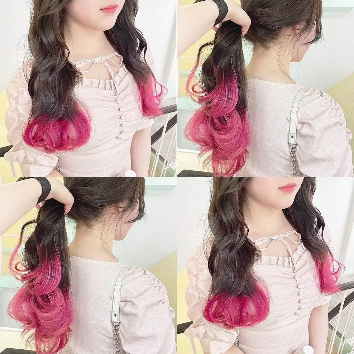 カラー ヘアカラー トリートメント 渋谷:インナーカラー ／🍒エリカ🍒のヘアスタイル