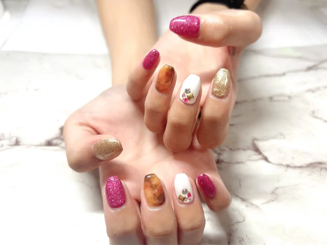 ネイル ハンドネイル nail salon angeのネイルデザイン