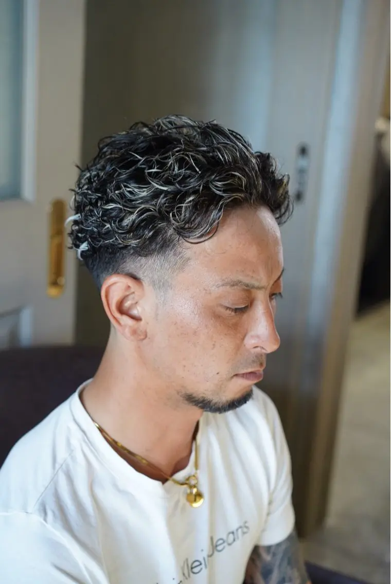 ショート カット パーマ 松島 吏玖のヘアスタイル