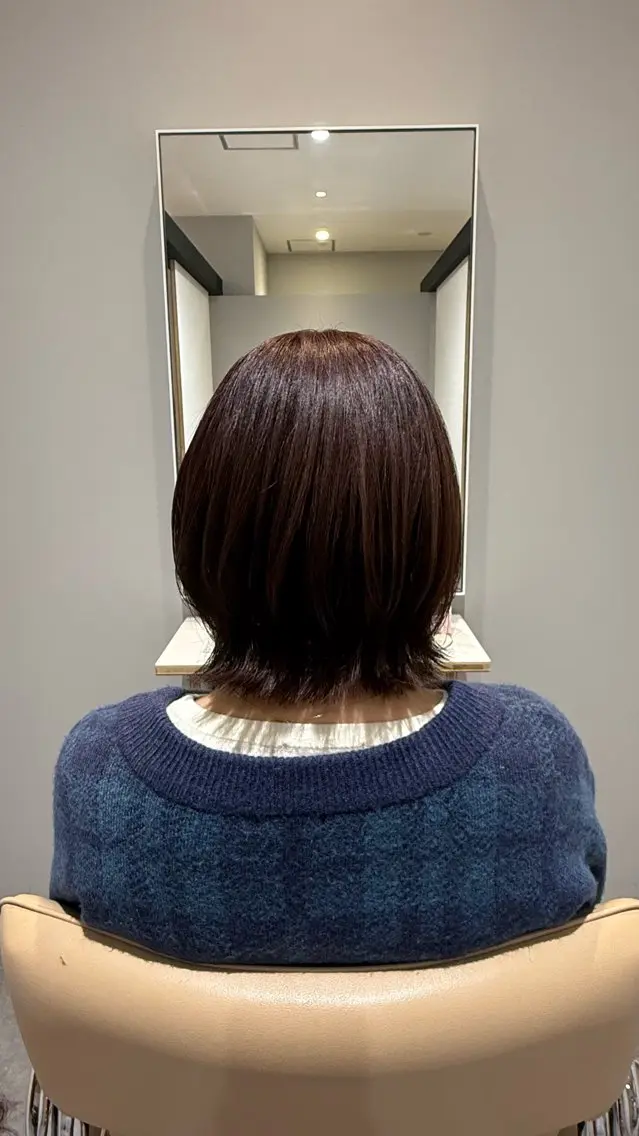 ミディアム 残間 美月のヘアスタイル