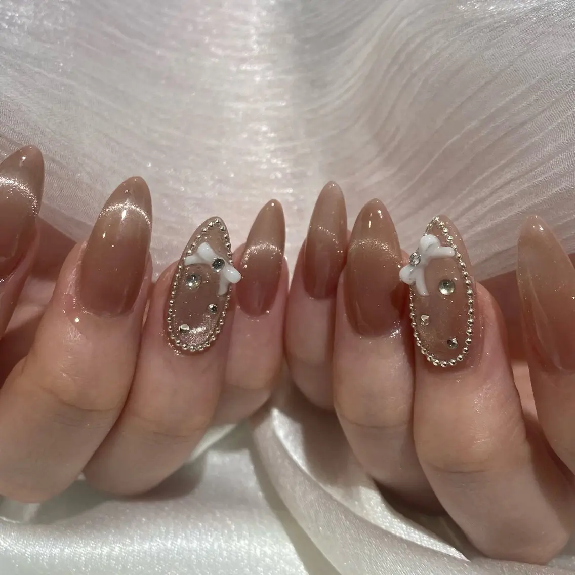 ネイル マグネットネイル ハンドネイル ♡うるちゅるネイル♡ Julianaのネイルデザイン