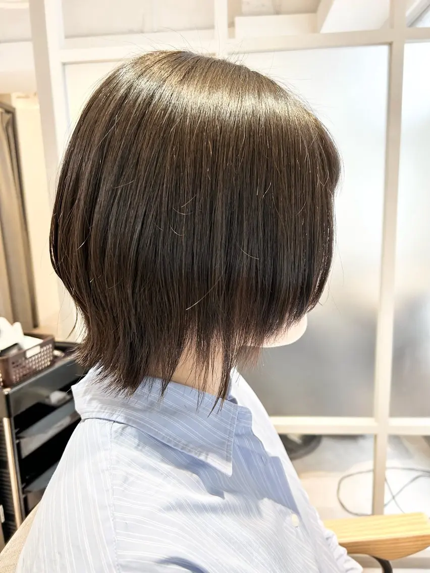 ショート 似合わせボブ🫧 丸みショート藤本のヘアスタイル