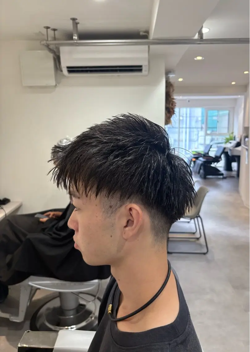 メンズ モヒカン カット 深澤 知樹のヘアスタイル