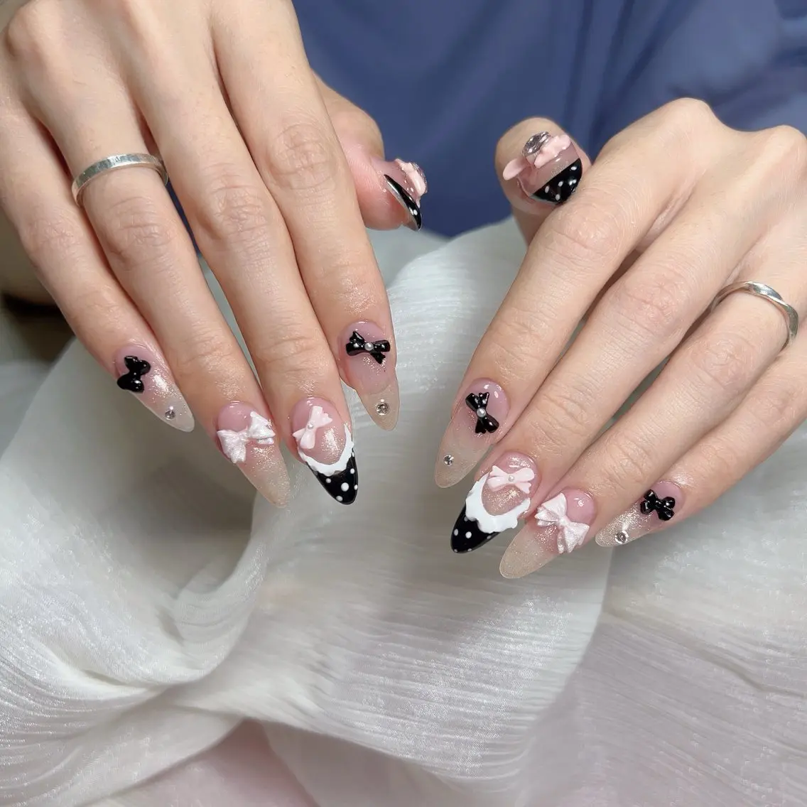ネイル ハンドネイル ハンドケア 🎀Pink ピンク🎀のネイルデザイン