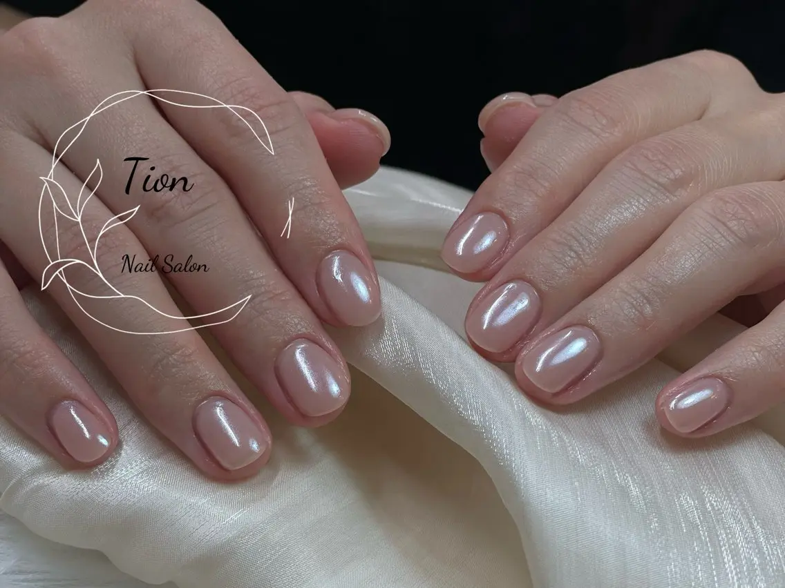 ネイル 長さ出し フットネイル ジェルネイル 韓国ネイル マグネットネイル Nailsalon Tion二子玉川店のネイルデザイン
