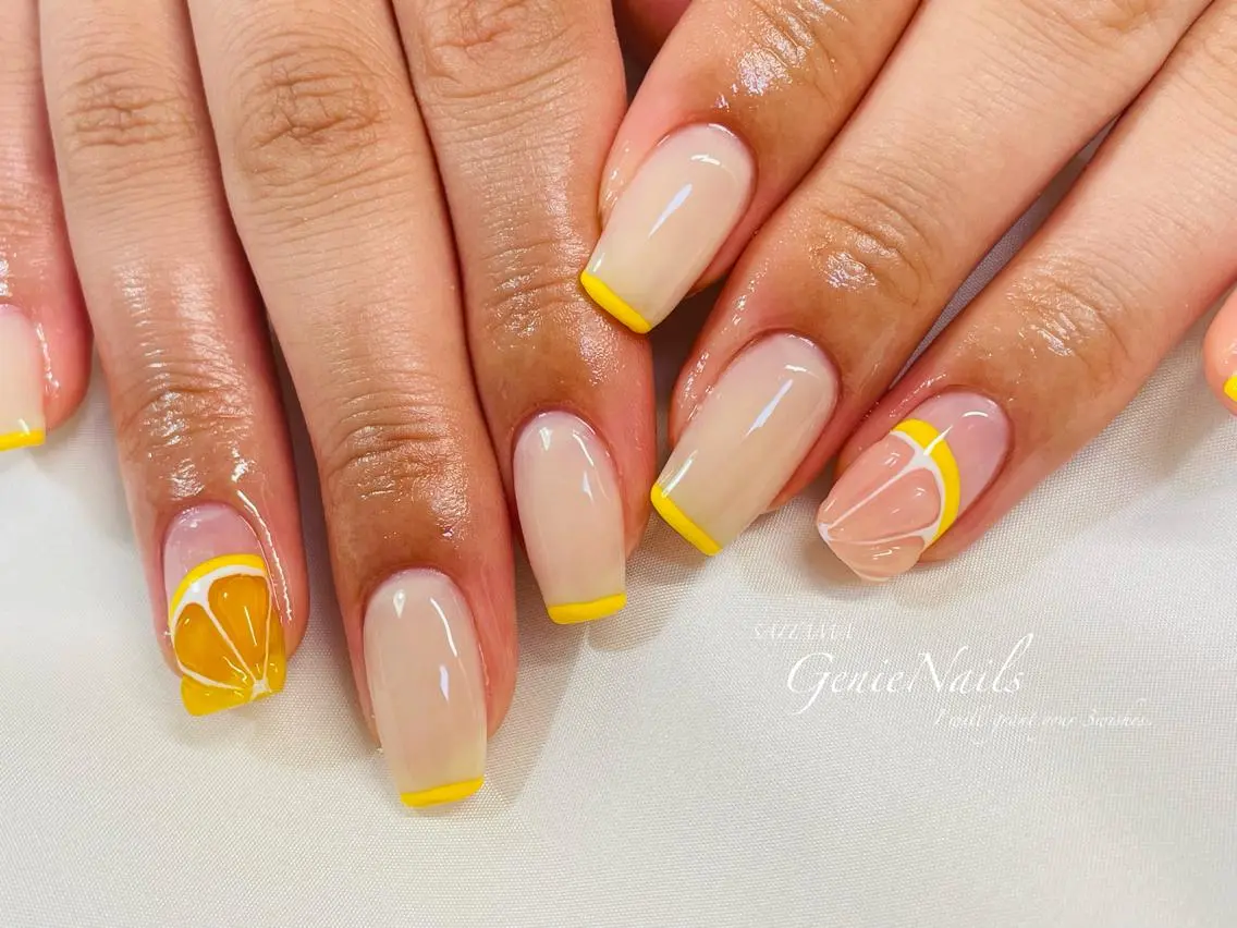 メンズ ネイル アートネイル フットネイル メンズネイル 持ち込み 夏ネイル Genie Nailsのネイルデザイン