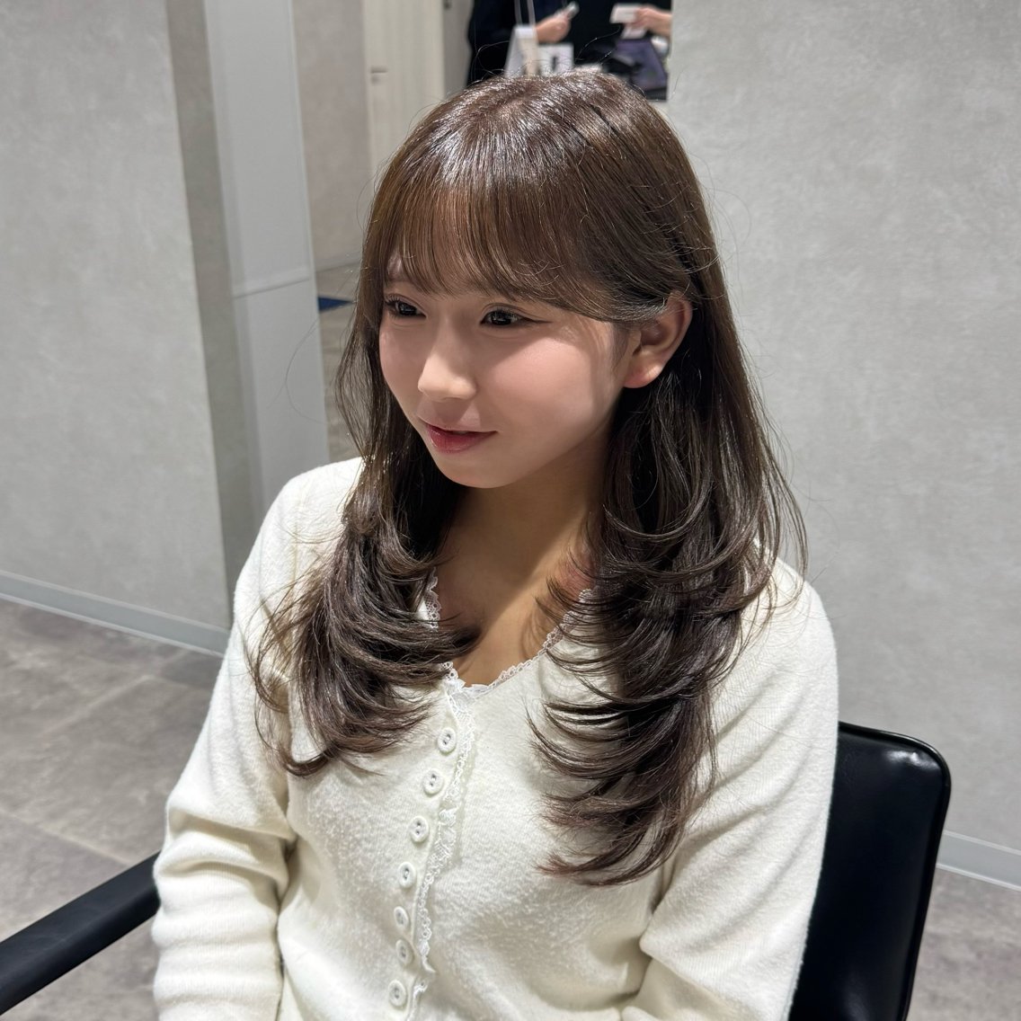 ロング カット ヘアカラー 韓国特化🇰🇷千葉 /レイヤーカット竜生のヘアスタイル