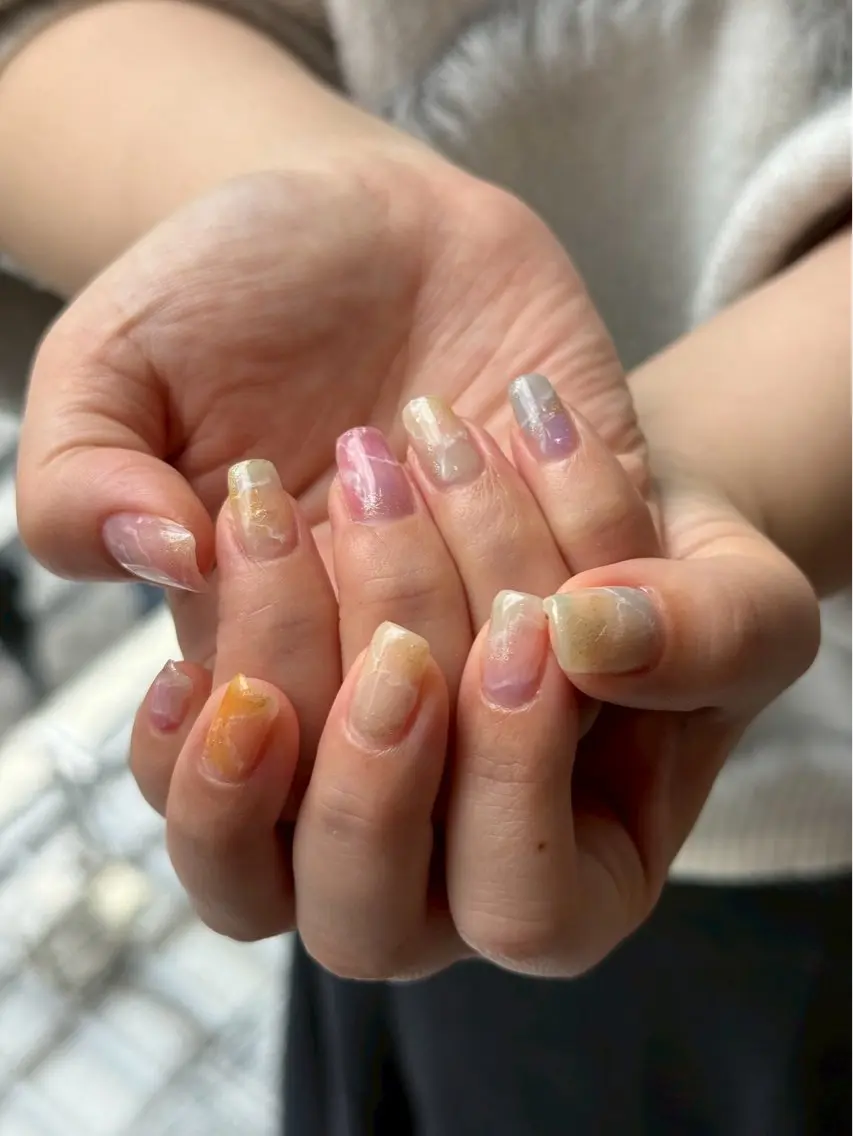 ネイル 髪質改善/パーマ 👑水町幸基のネイルデザイン