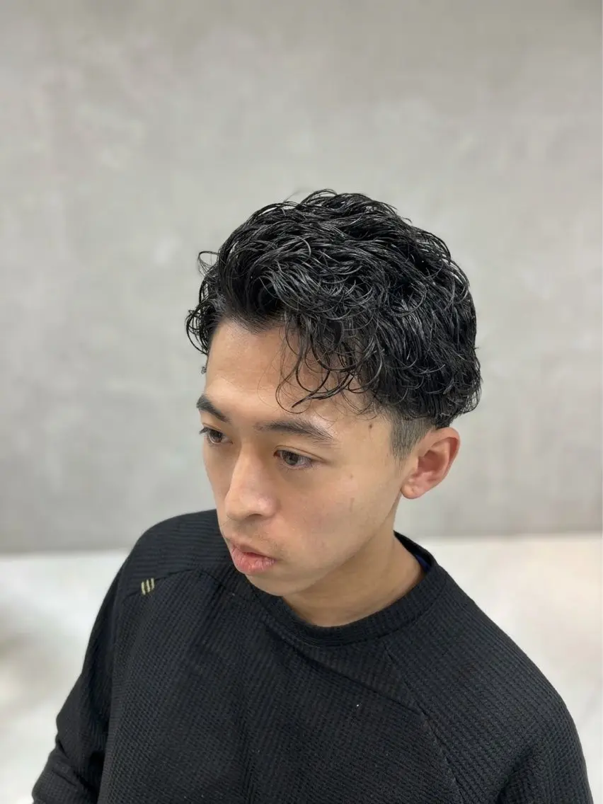 メンズカット➕パーマの写真