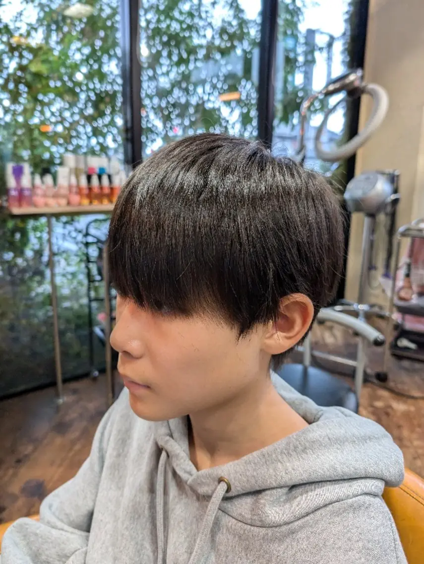 ショート キッズ カット 本田 圭輔のヘアスタイル