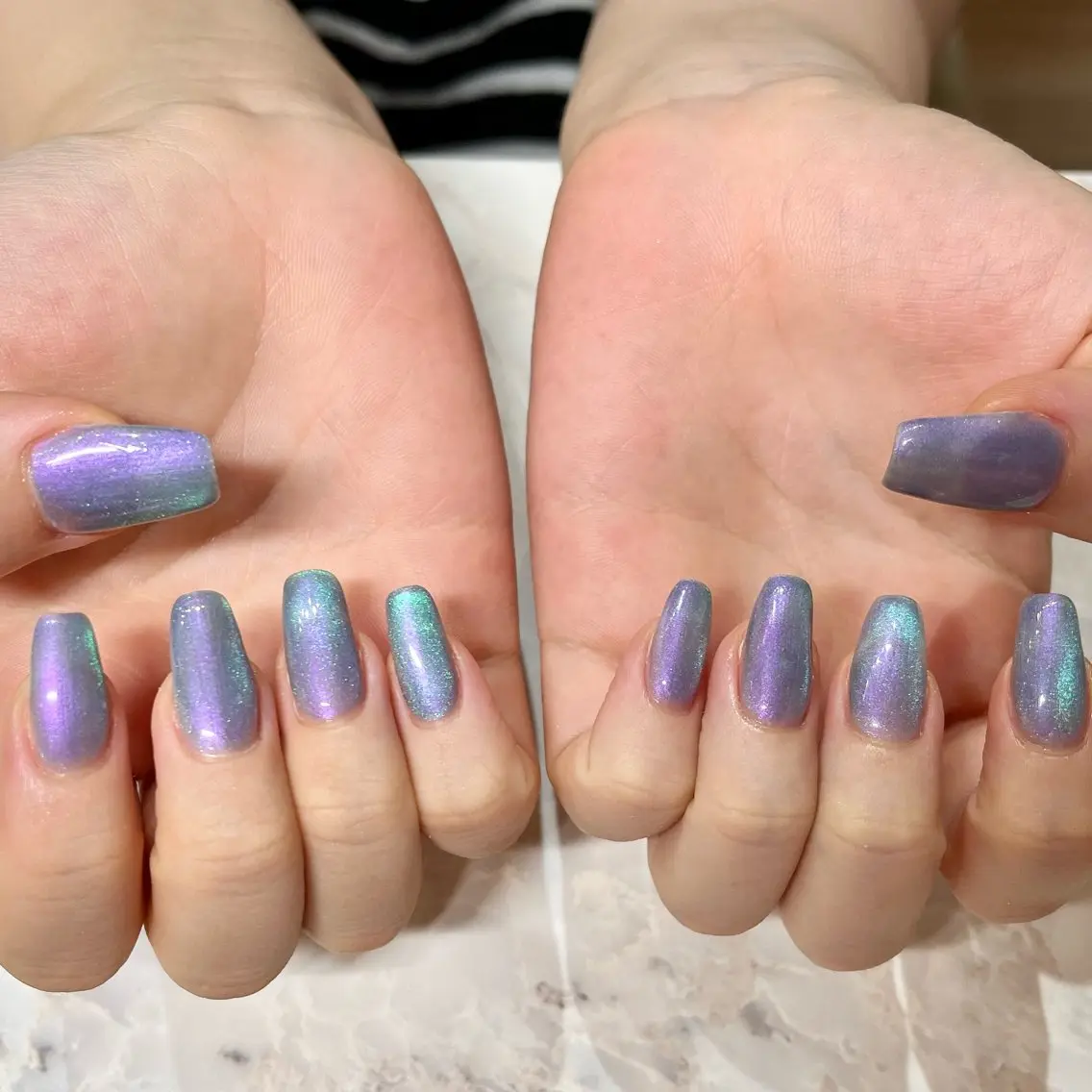 ネイル ハンドネイル 【AO】nail 💎ayameのネイルデザイン