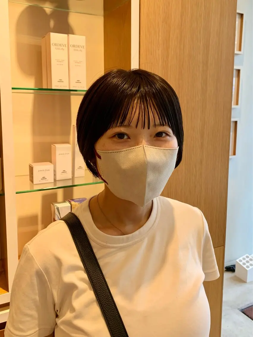ショート ショートヘア 中尾 文哉のヘアスタイル
