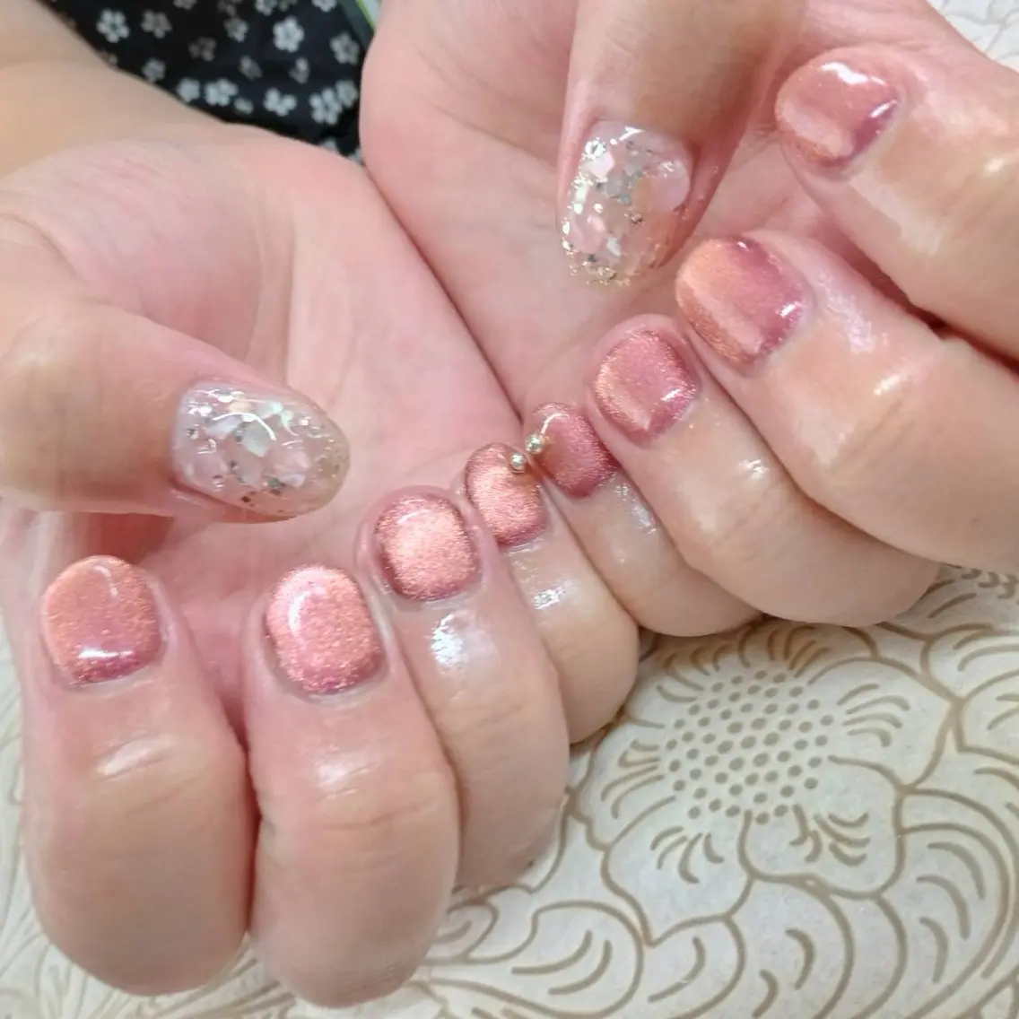 ネイル フラワーネイル precious nail  roomのネイルデザイン