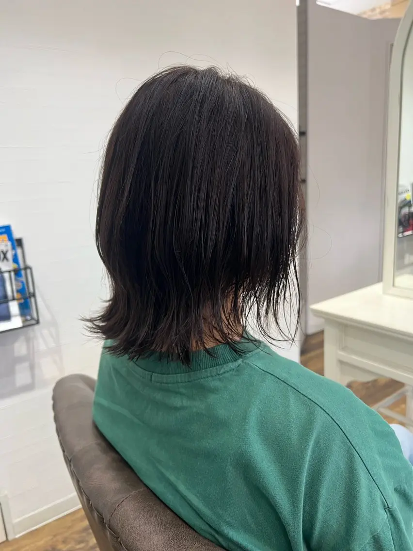 ショート ボブ くびれヘア 似合わせカット 外ハネヘア カット HONOKA ボブ得意/尼崎のヘアスタイル