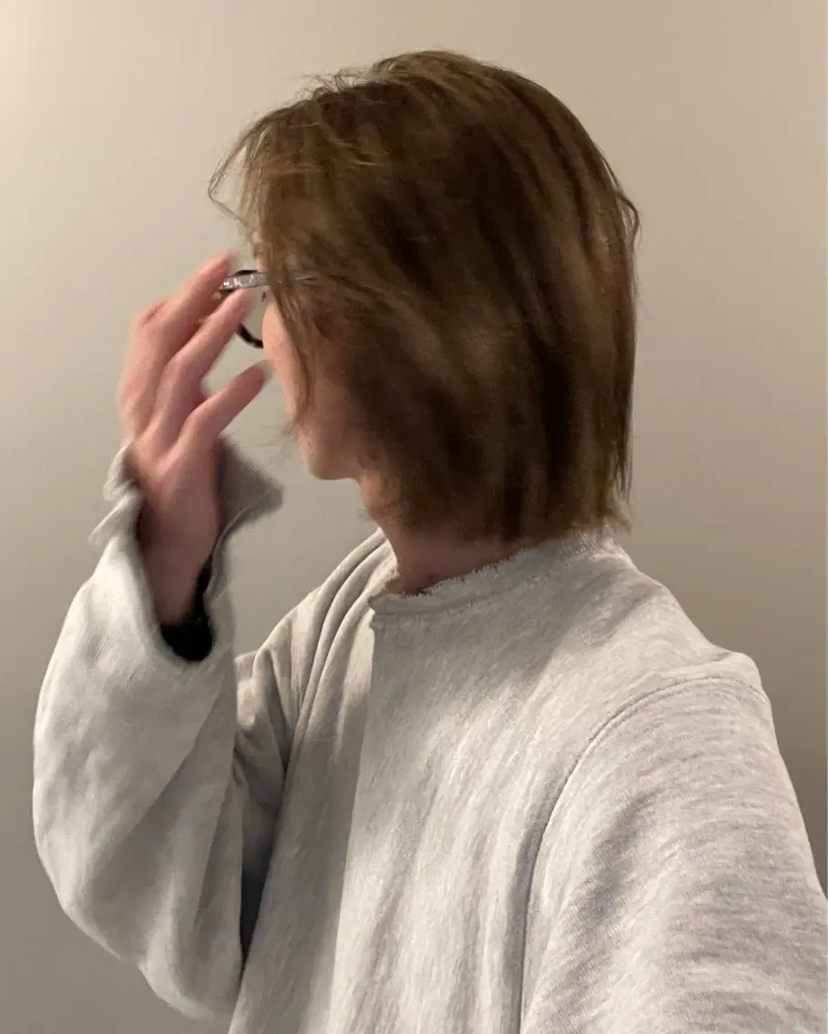 ミディアム レイヤーカット 原宿/ケパーマ 🧺ユウマのヘアスタイル