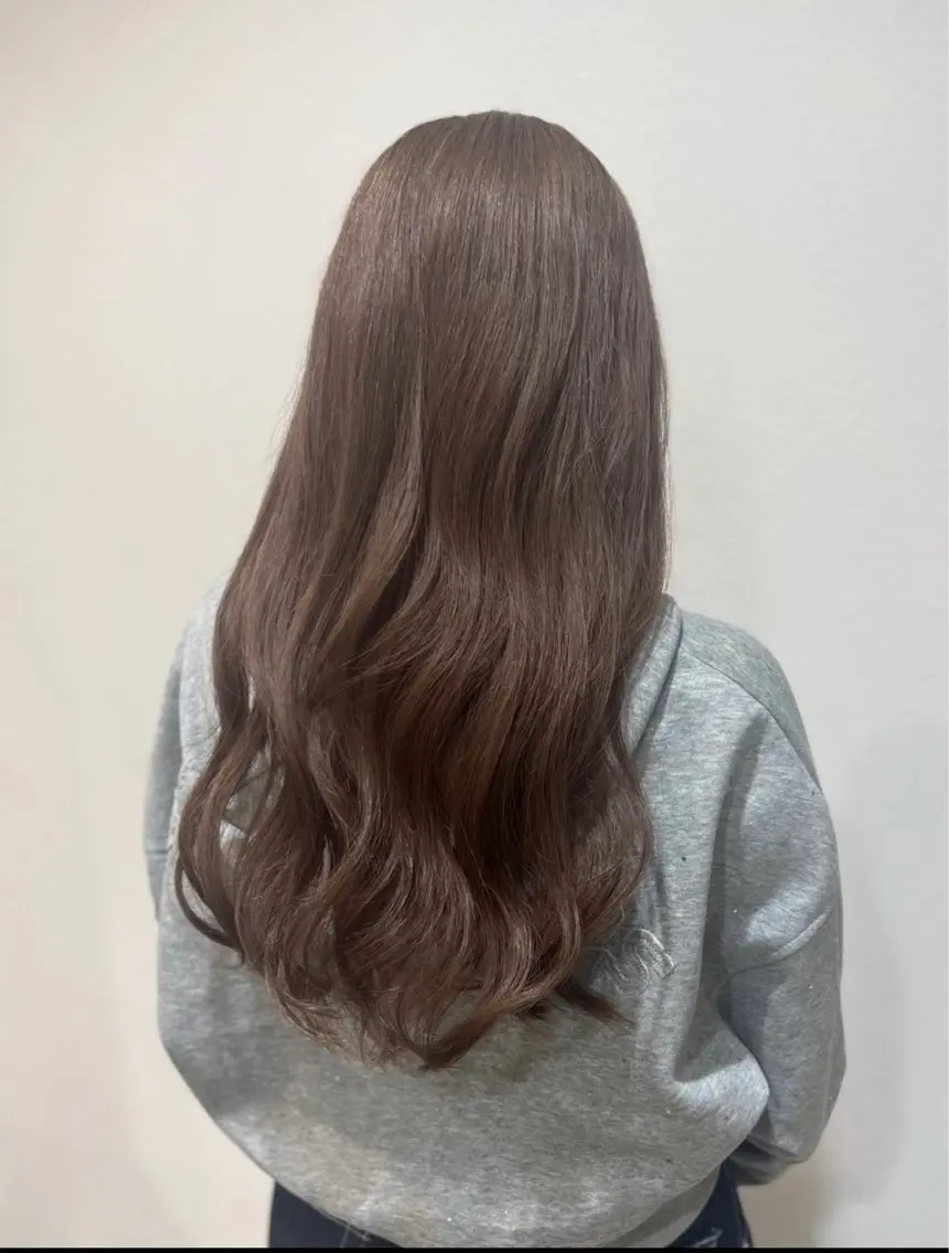 ロング カラー カット ヘアカラー トリートメント 透明感カラー／ 艶感カラー／RAMUのヘアスタイル