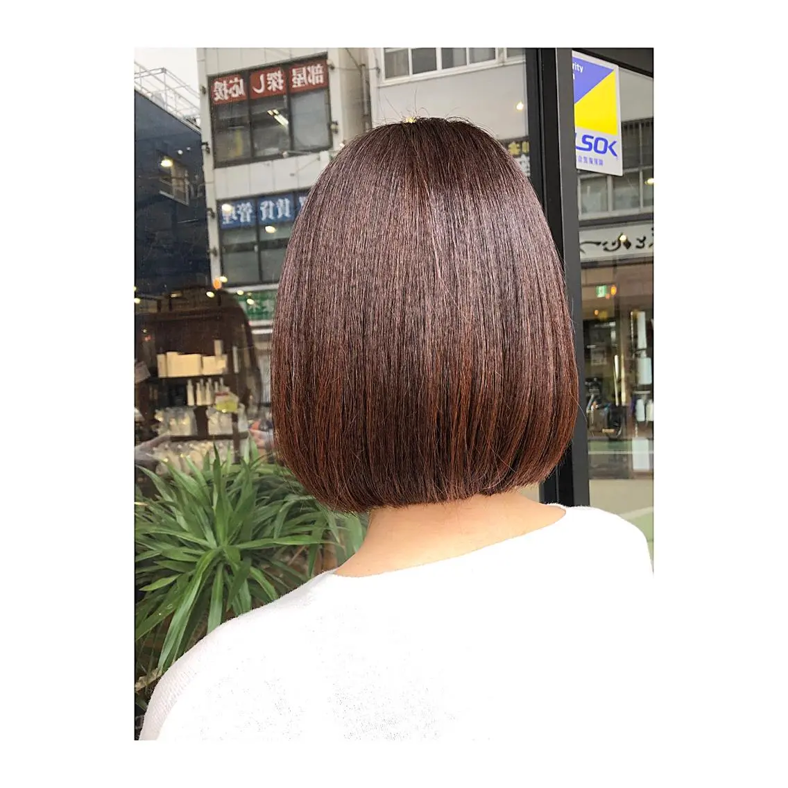 ショート カラー ブラウンカラー ナチュラルブラウン ボブ ◇おの あすか◇のヘアスタイル