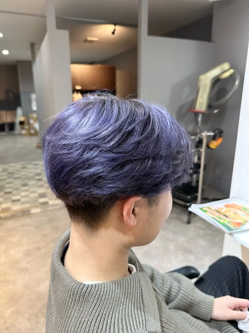 メンズ ヘアカラー カットモデル大募集中 🌟いけだこうきのヘアスタイル