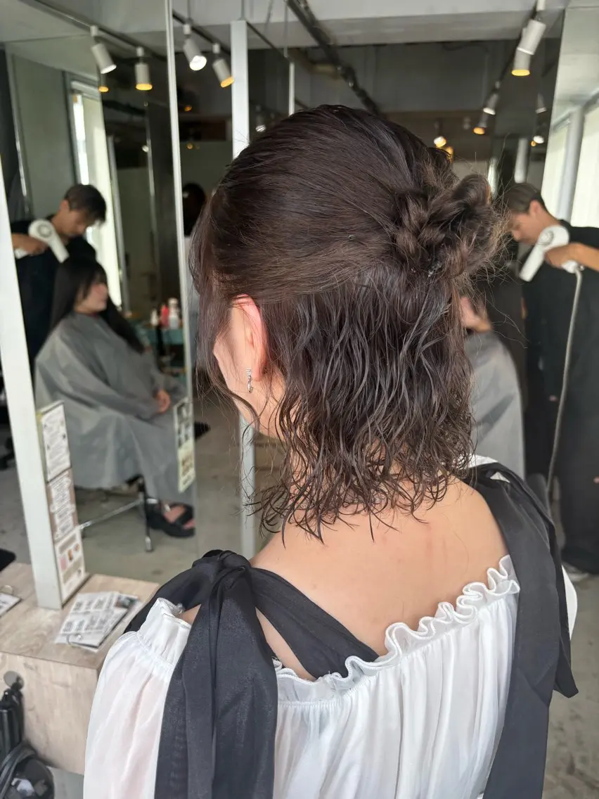ショート カラー ベージュカラー オリーブベージュ カラーモデル募集🦕 mikuのヘアスタイル