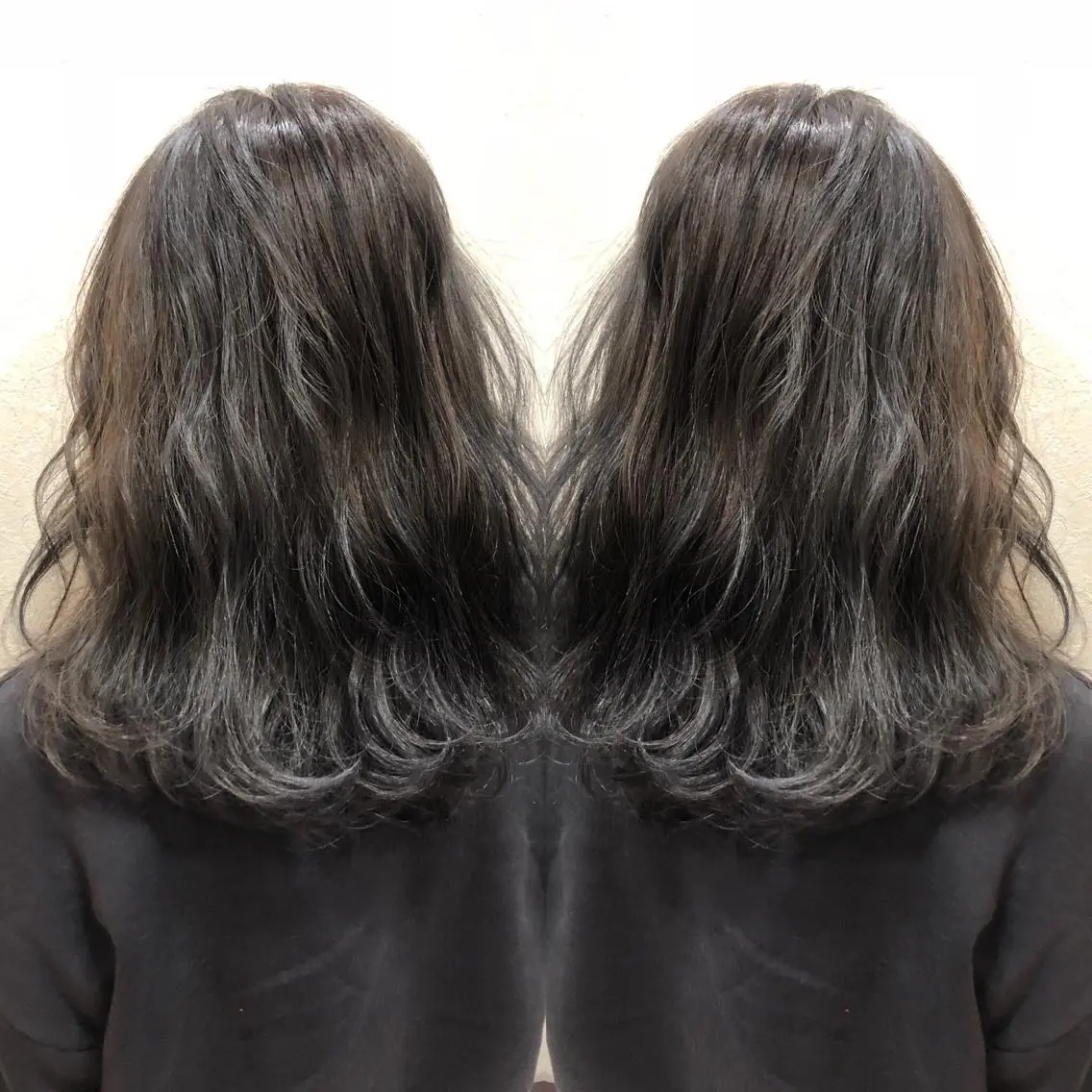 ミディアム カラー ヘアカラー トリートメント ♡美髪•艶髪♡砂川 なつきのヘアスタイル