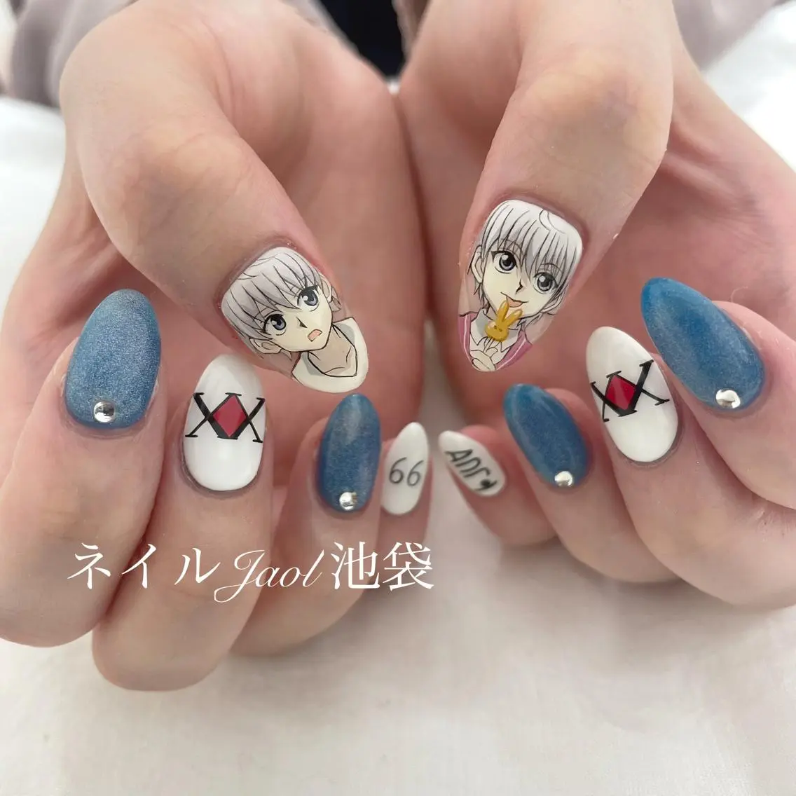 セミロング ネイルJaol 池袋のネイルデザイン