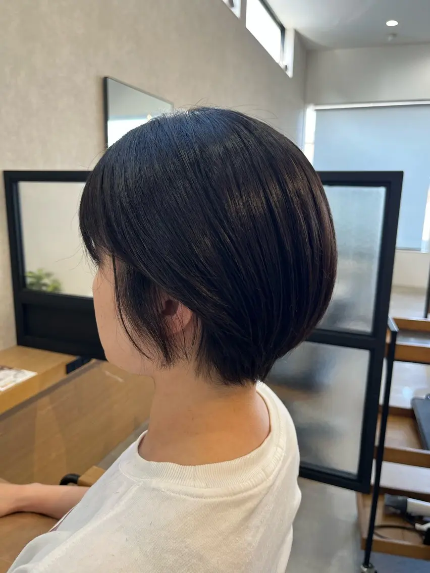 ショート 宮川 結妃のヘアスタイル