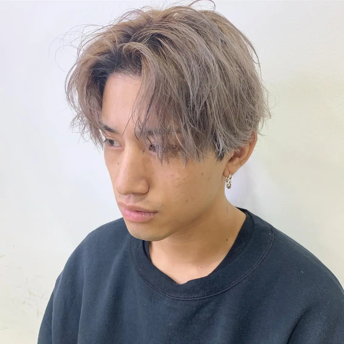 カラー メンズ メンズブリーチ メンズパーマ ブリーチ カット トリートメント ［メンズ特化］神谷 清のヘアスタイル