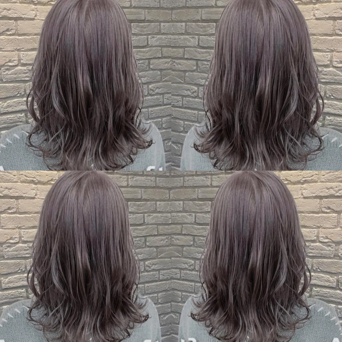 ミディアム カット ヘアカラー ココロ☀️ CLUTCH天王寺店のヘアスタイル