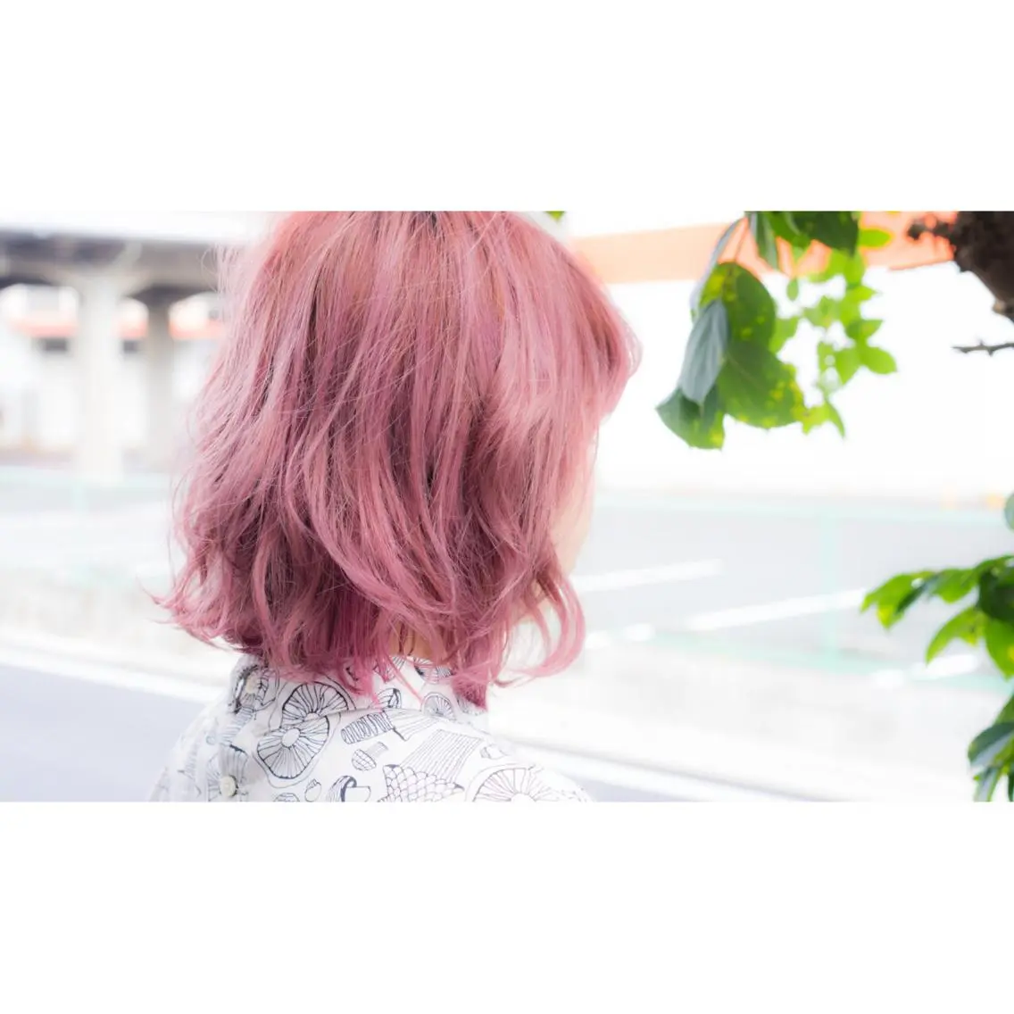 ショート ミディアム セミロング ロング カラー ハイトーンカラー ピンクカラー ローズカラー 圧倒的なクォリティ✨ waku 岡崎店のヘアスタイル