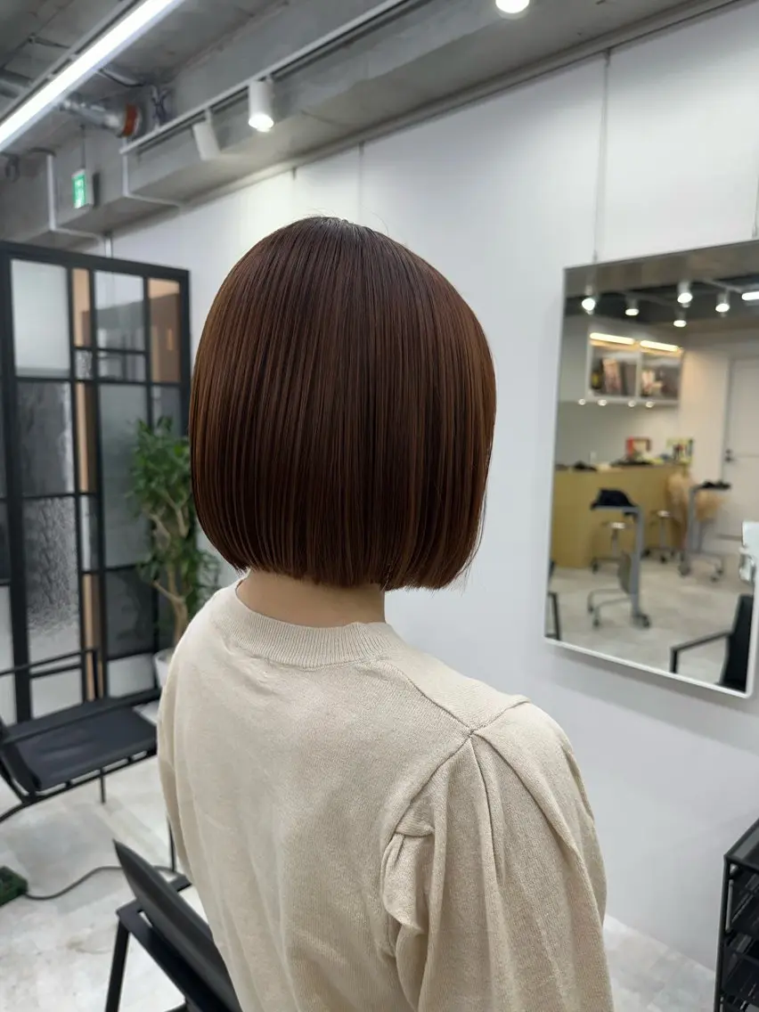 ショート カラー MAI/髪質改善/ 幹細胞トリートメントのヘアスタイル