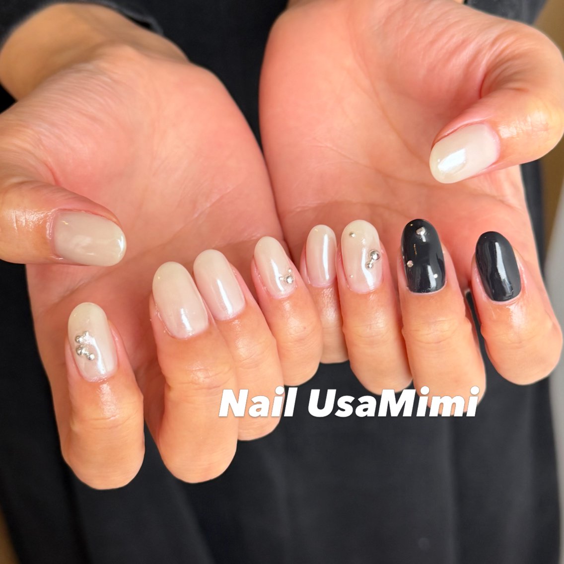 ネイル ハンドネイル 本町Nail Usa Mimi  SAKIのネイルデザイン