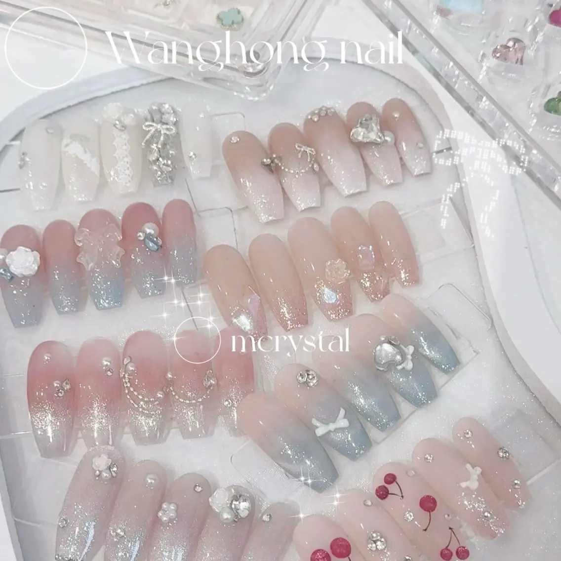 【オフなしの🙅♀️方自爪にジェルがついていない方】🎀ワンホンネイル🎀の写真