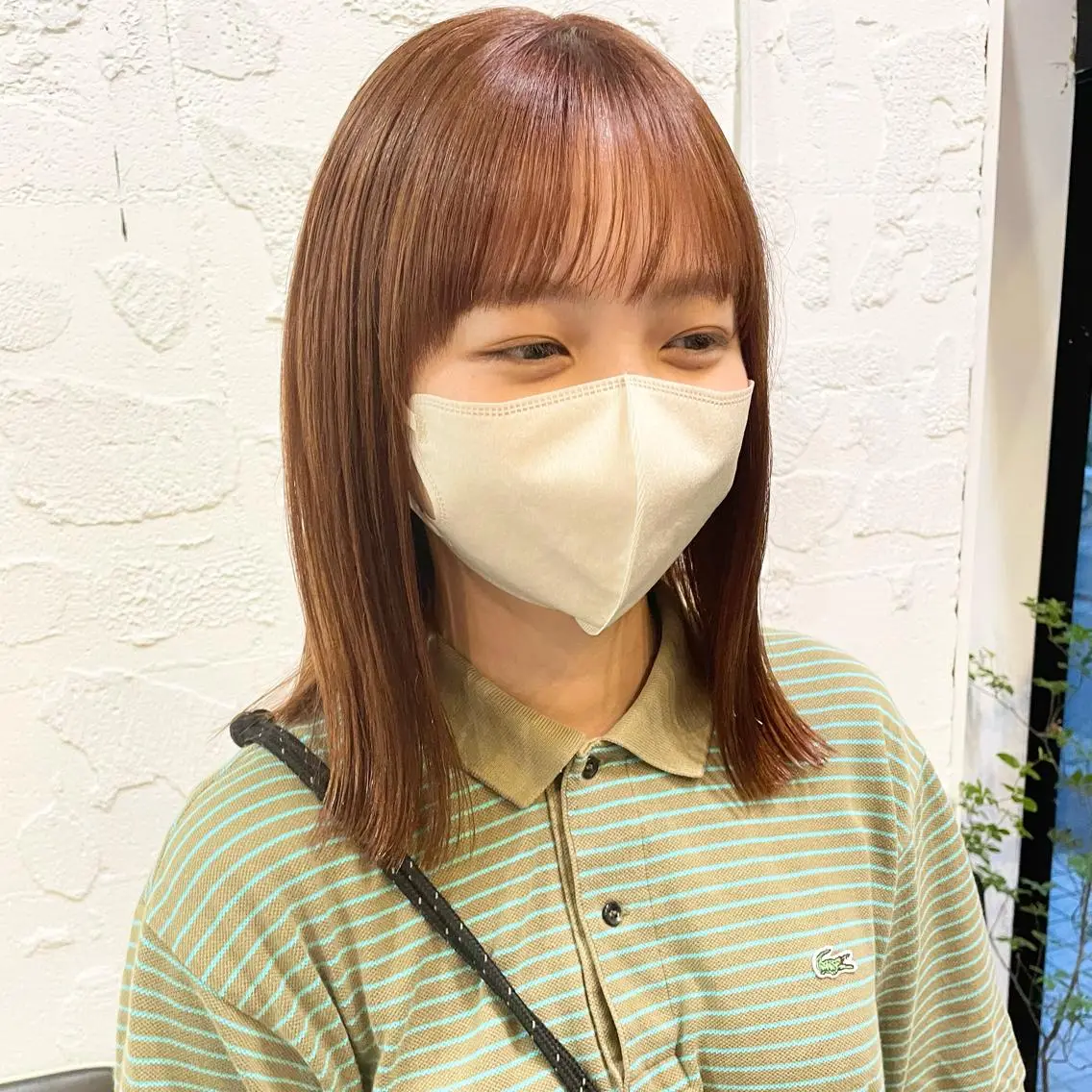 ミディアム カラー 🌿レイヤーボブ/パ ーマ🌿 木梨健太のヘアスタイル