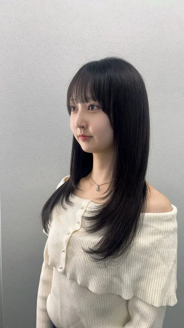 セミロング 仙台/艶髪/ レイヤー/ゆうか♡のヘアスタイル