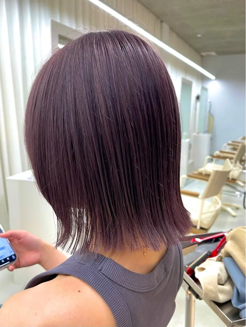 ミディアム カラー 柴田泰秀sotti. 髪質改善/ブリーチのヘアスタイル