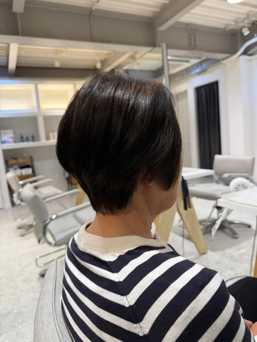 ショート 髪質改善 似合わせカット ショートヘア カット 髪質改善／似合わせ ／芝　圭佑のヘアスタイル