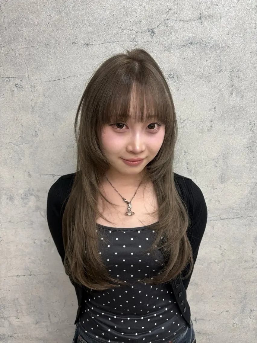 ロング カラー ヘアカラー ♱·༝ホノカ.⋆♱【 艶髪/透明感カラー】のヘアスタイル