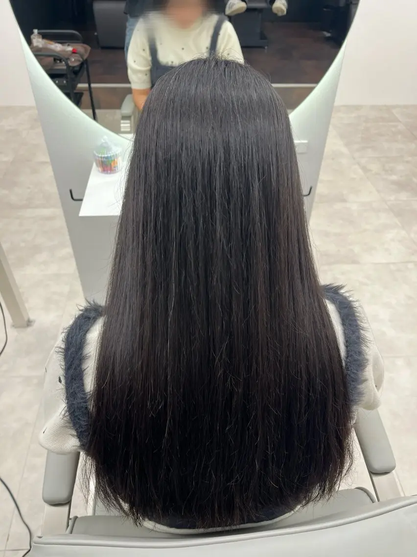 縮毛矯正 トリートメント 鈴木 綾音のヘアスタイル