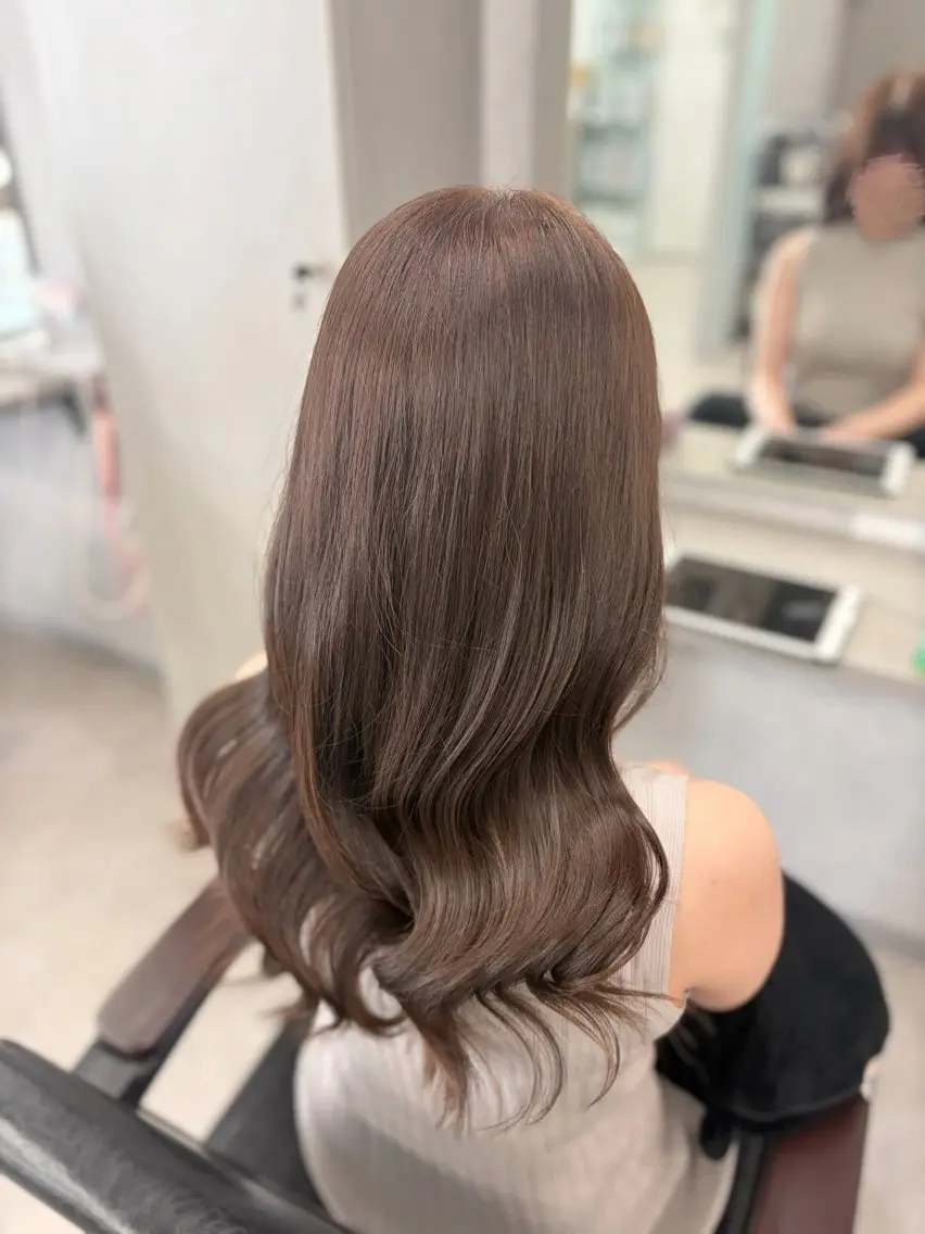 ロング ヘアカラー トリートメント Saaya 【newi所沢】のヘアスタイル