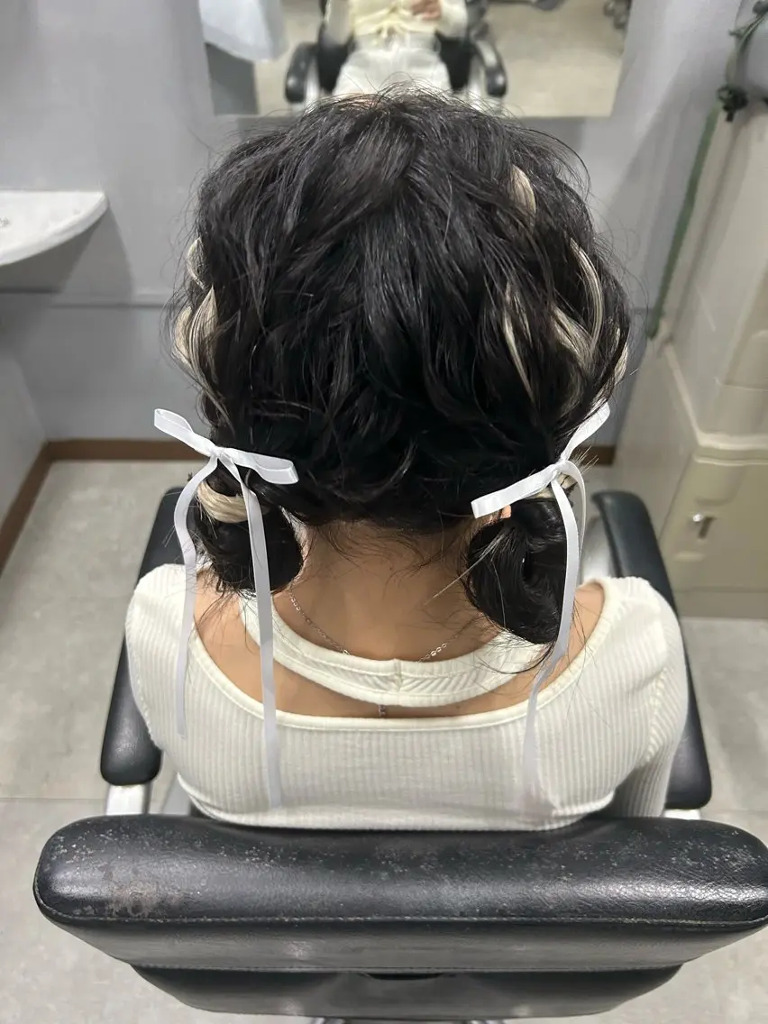 ヘアアレンジ ⭐︎asia-s- たなかのヘアスタイル
